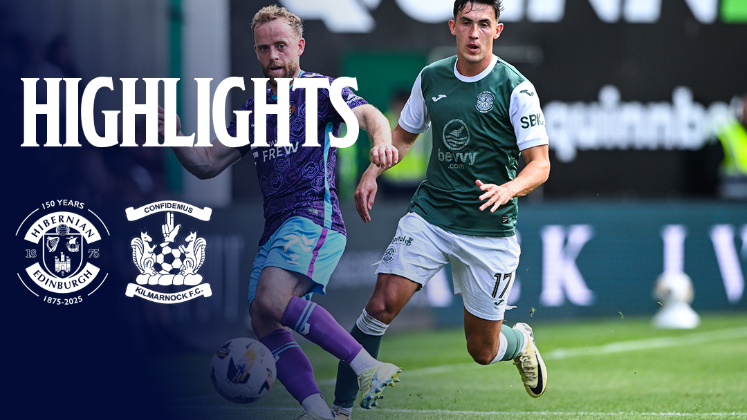 Highlights: Hibernian v Kilmarnock