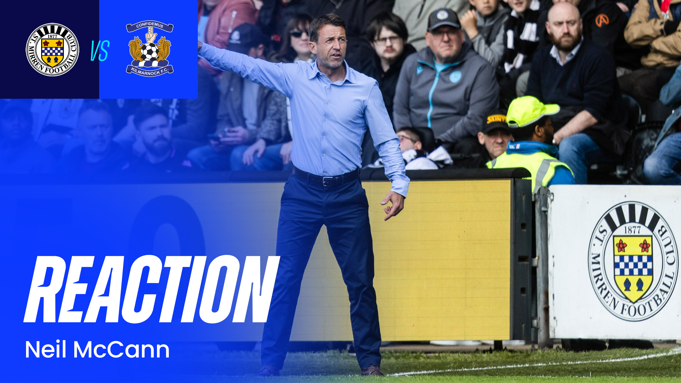 St Mirren Reaction: Neil McCann